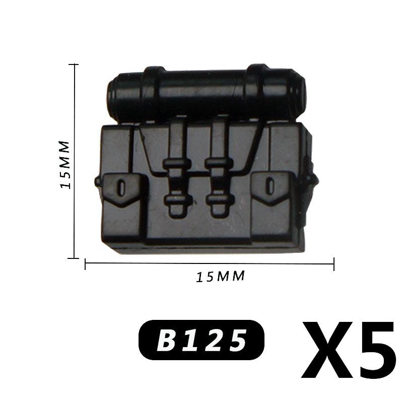 Military Building Blocks MOC Star Movie Characters Solider Figures War Mini Bricks Weapons Accessories Guns Cloak Axe Armor