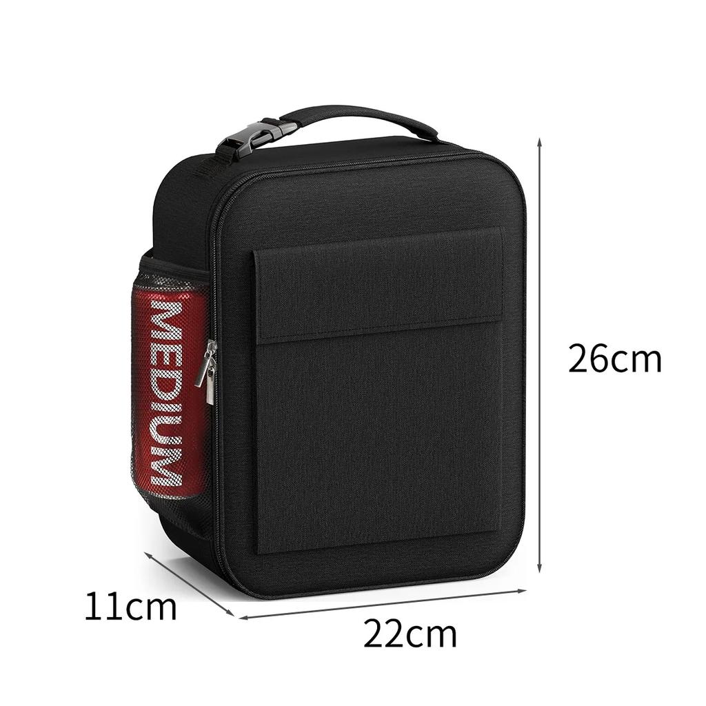 Women Man Thickened Thermal Lunch Bento Outdoor Picnic Insulated Portable Lunch Box Bag Cold Insulation Ice Pack For Ofiice Work