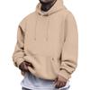 Men's  Japanese Hoodie  American Style  Solid Color  Long Sleeves  Hooded Hood  Hoodie  Hoodie