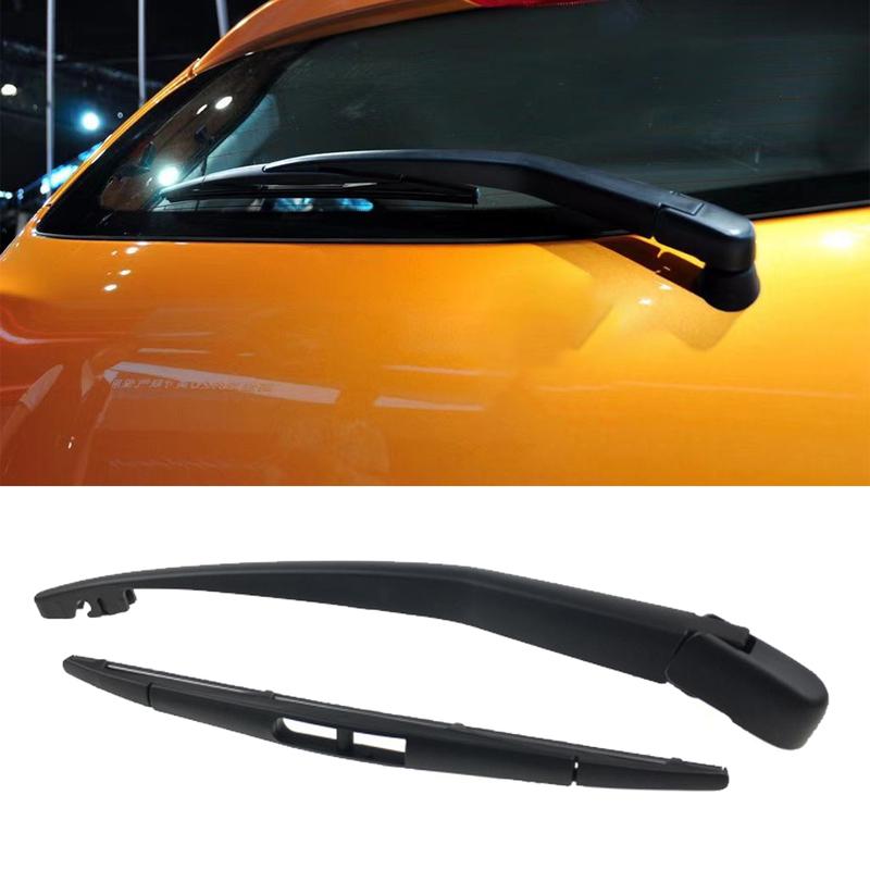 

12 Rear Windshield Windscreen Washer Wiper Arm Blade Set For Nissan Micra March Hatchback K13 2010-2017 Car Accessories