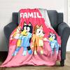 1 Stück B-Blucy Decke, Geschenk, für Männer und Frauen, Weiche Decke, Gut für Schlafsofa Couch Reisen, Leichte Flanelldecke