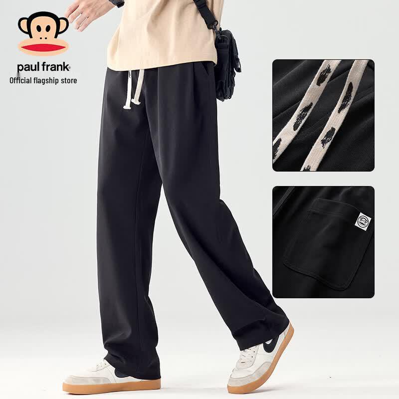 Paul Frank Men's Loose Straight-Leg Quick-Dry Casual Pants