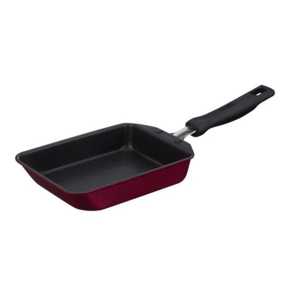 Thermos KFM 013E R Omelet Frying Pan GasIH Compatible Red
