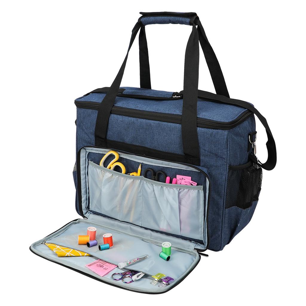 M-Modern-Sewing Machine Storage Organizer Sewing Machine Bag Travel Tote Bag For Most Standard Sewing Machines And Accessories