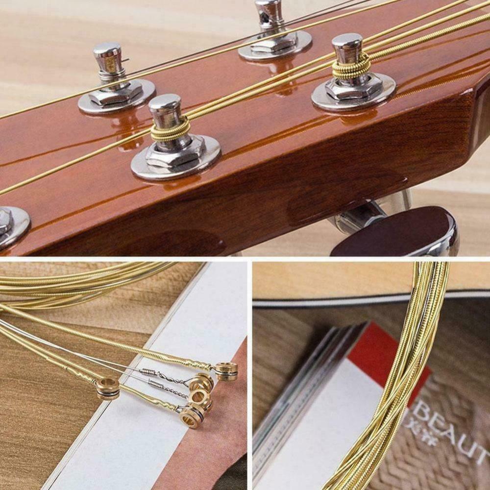 6Pcs Durable Guitar Strings Copper Alloy Nylgut Strings Ukelele Accessories