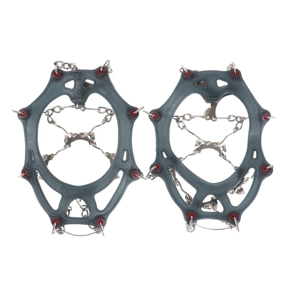 

Snowline Outdoor Backcountry Chain Spikes Chain Sen Pro Eyelet Red M (Shoe Sizes 22.5-25.0cm) [Genuine Japanese Product] SL44UES001
