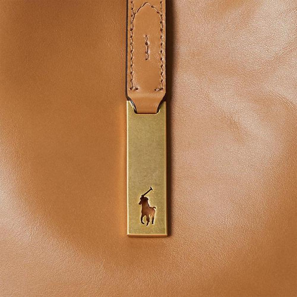 Polo Ralph Lauren Women S Polo Medium Leather Shoulder Bag wapoBag02v20035270