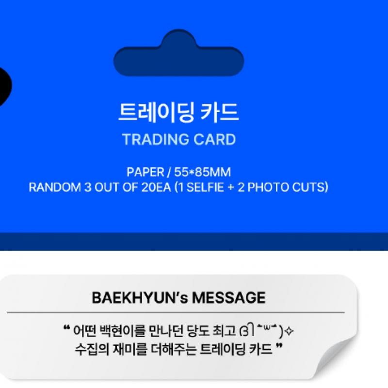 Baekhyun   07 Trading Card  2024 Baekhyun Asia Tour  Lonsdaleite  Official Md