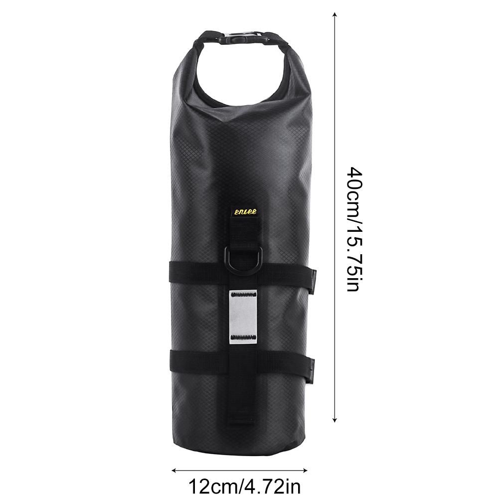 5L Bike Fork Bag Bicycle Fork Bag Waterproof Lightweight Fork Bag Reflective Strap Large Capacity Cycling Accessories