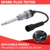 Car Spark Plug Tester Ignition 12V In-Line Ignition Spark Tester Wire Spark Test For Toyota And More Cars Diagnostic Tester Tool