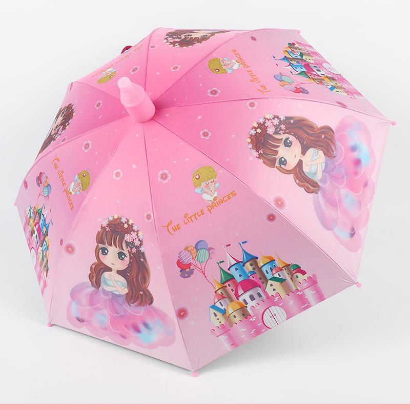 Automatic Cute Children's Umbrella for Students: Girls, Boys, and Kindergarten Kids