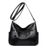 Crossbody Bag For Women With Leather Texture And Multilayer Capacity For Daily Use