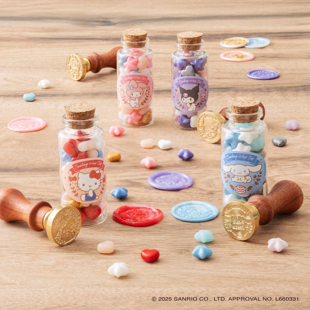 BEVERLY Sanrio Kuromi Sealing Wax Set SLW-012