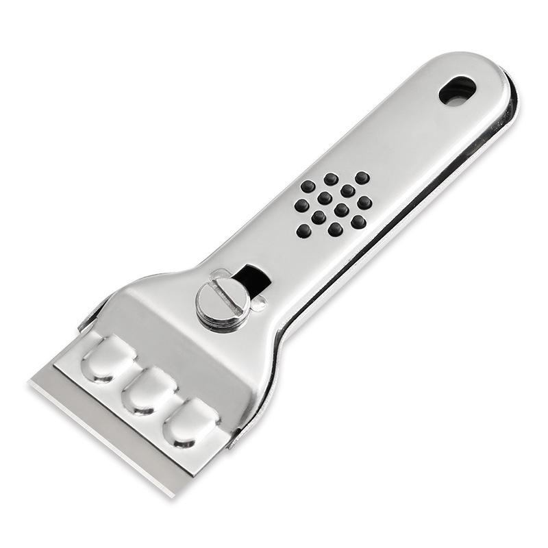 Multifunctional Stainless Steel Scraper for Kitchen, Tile, Wall & Floor Cleaning