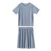 Children's Summer Loose Casual Round Neck Shirt Short Sleeve Shorts Pajamas Set
