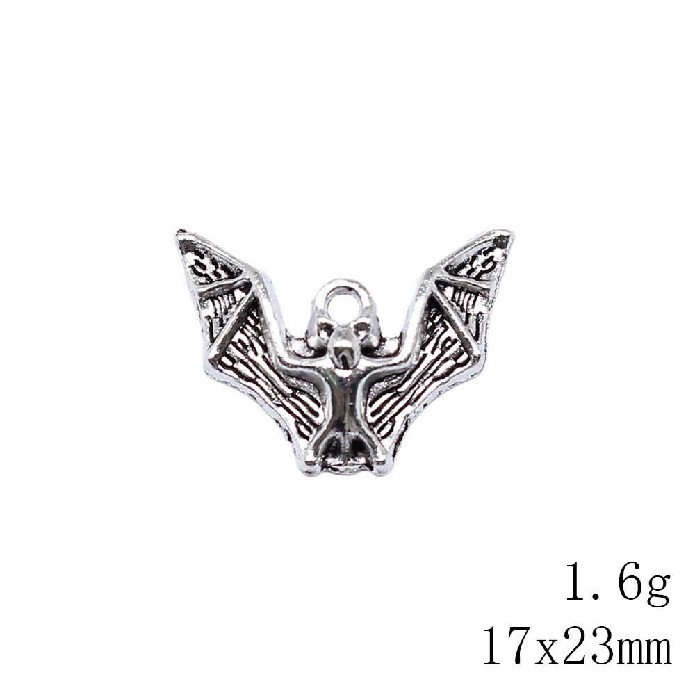 Valentýnský náramek s přívěsky Italský přívěsek s přívěsky pavouka a netopýra Publikum Mužský přívěsek