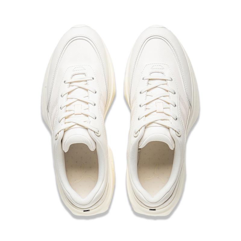 Li-Ning 1990 Xuanji Comfortable Versatile Shock Absorbing Wear Resistant Breathable Low Top Running Shoes Men sneaker Off-White ALJU009-1