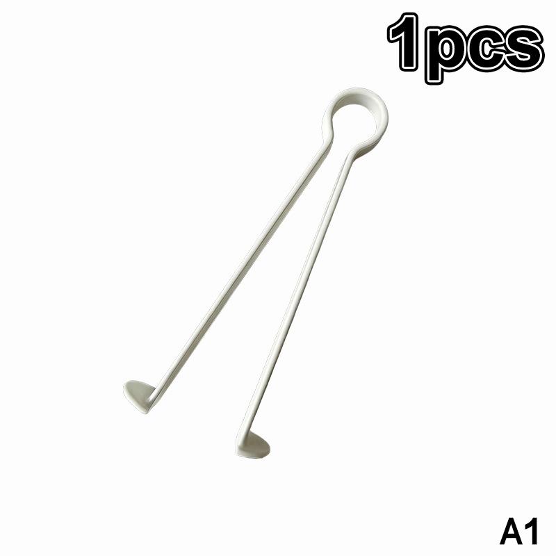 1/3/5pcs Flat-mouth Garbage Picker Garbage Clamp Garbage Bag Fixing Clamp Trash Grabber Multipurpose Cleaning Tool