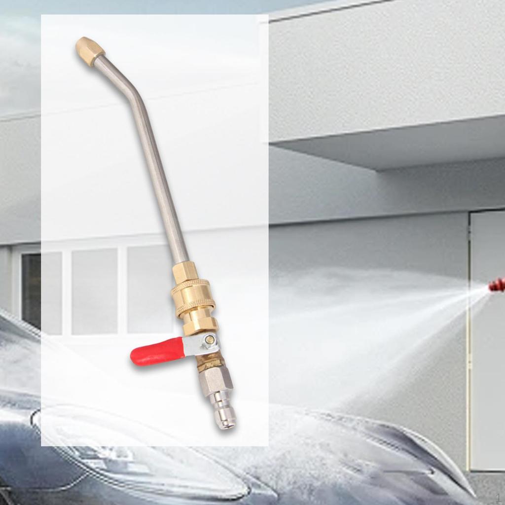 1/4 Quick Connect Washer Lance Pressure Extension Attachment Accessories