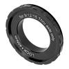 9/12/15mm Bike Center Lock Black Wheelset  Hub Disc Lock Cover Disc Lock Cover  Bike Upgrade