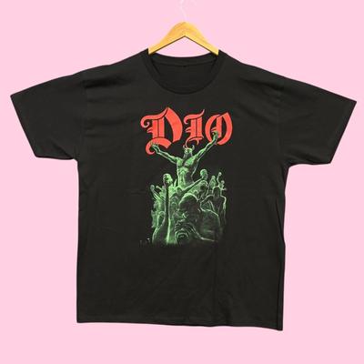 Dio Holy Diver Stand Up and Shout Heavy Metal Band T-Shirt XL
