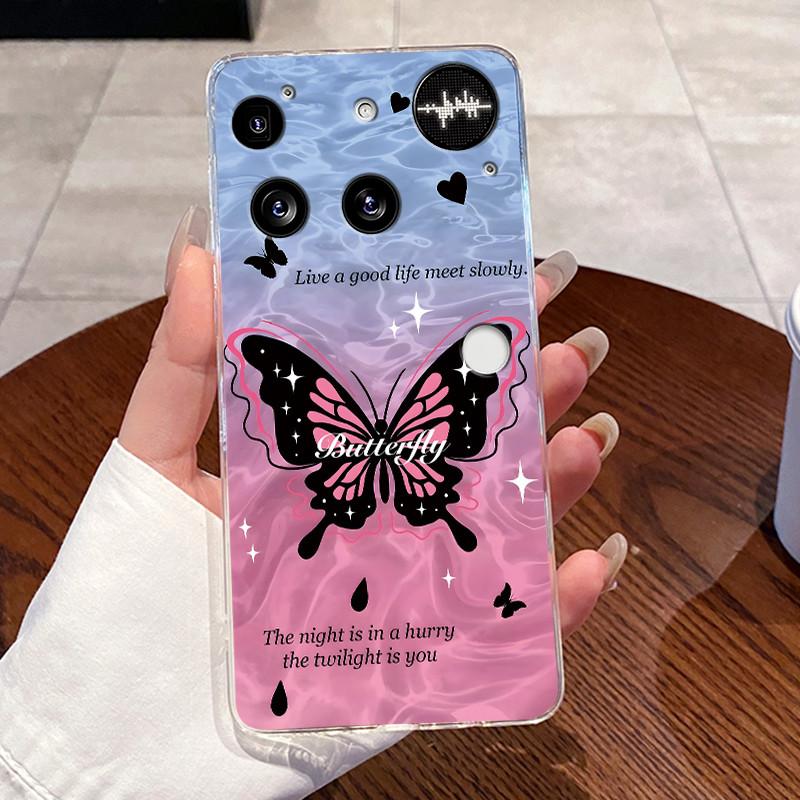 Casing For Nothing Phone (3) Case For Phone3 Back Cover Aesthetic Fashion Cute Cat Cartoon Transparent Soft Silicone Phone Case