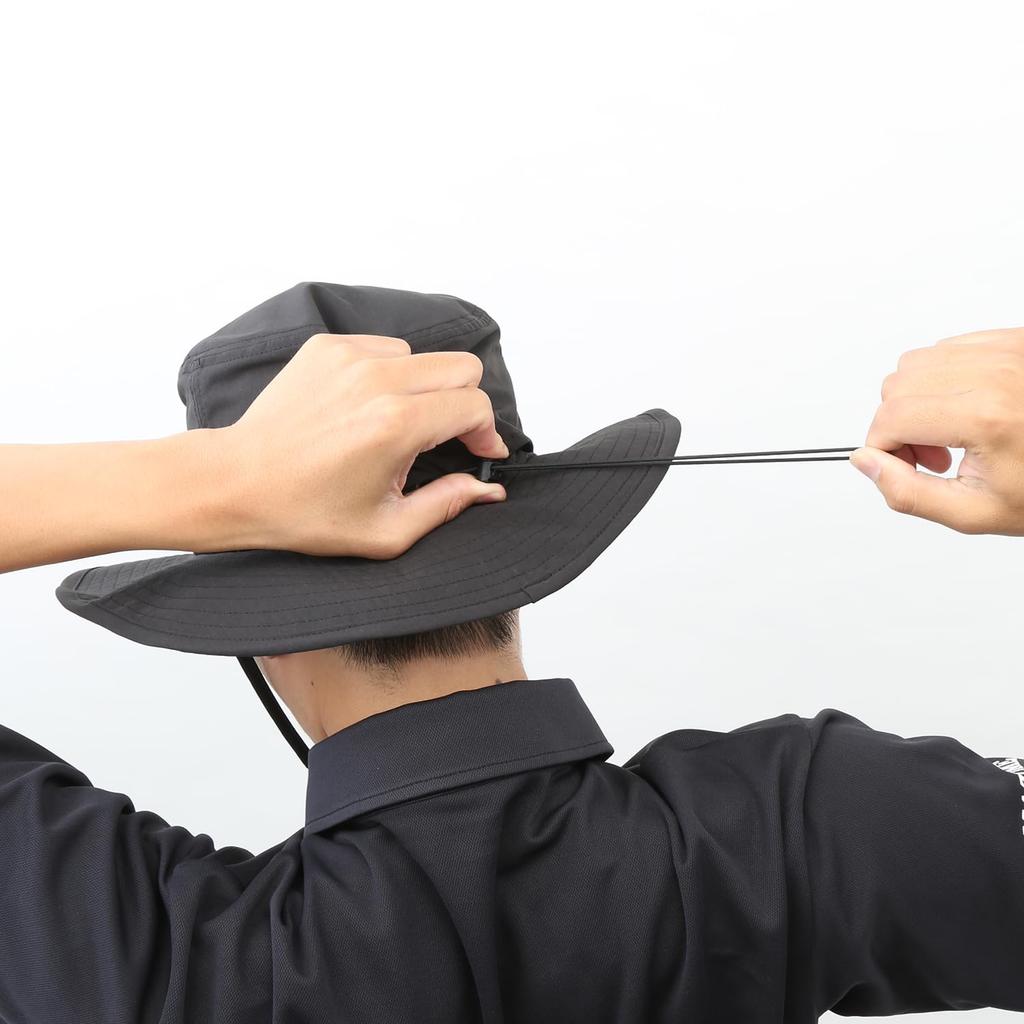 [Mazume] Sunshade Hat, available in two sizes: Army Green, X-Large (59-63cm)