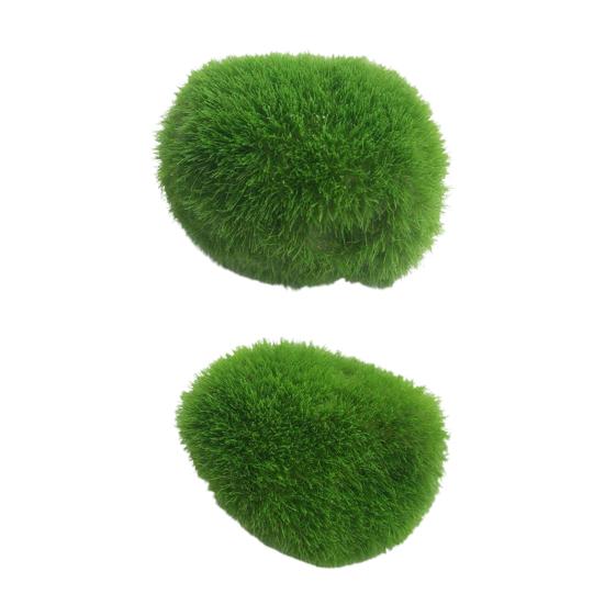 Fish Tank Landscaping Beautiful Shape Safe Pollution-free Simulated Fine Workmanship Decoration Props Resin Green