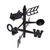 Garden Outdoor Weather Station Meteorological Measurer Vanes Tool Wind Rain Gauge Thermometer