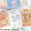 Cartoon Mini Notebook - Portable and Cute Student Reward Workbook