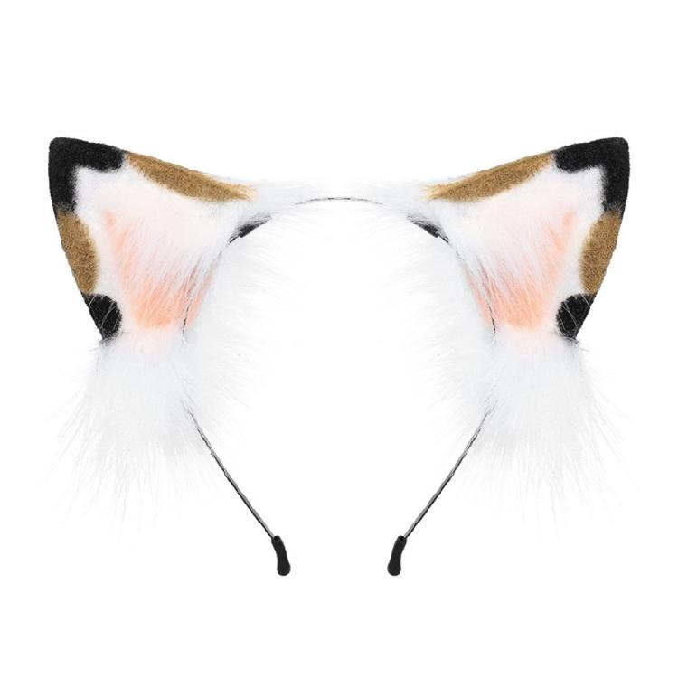 Foxes Cat Cosplay Costume Cat Ears Tail Halloween Party Cat Ears Headband Tail