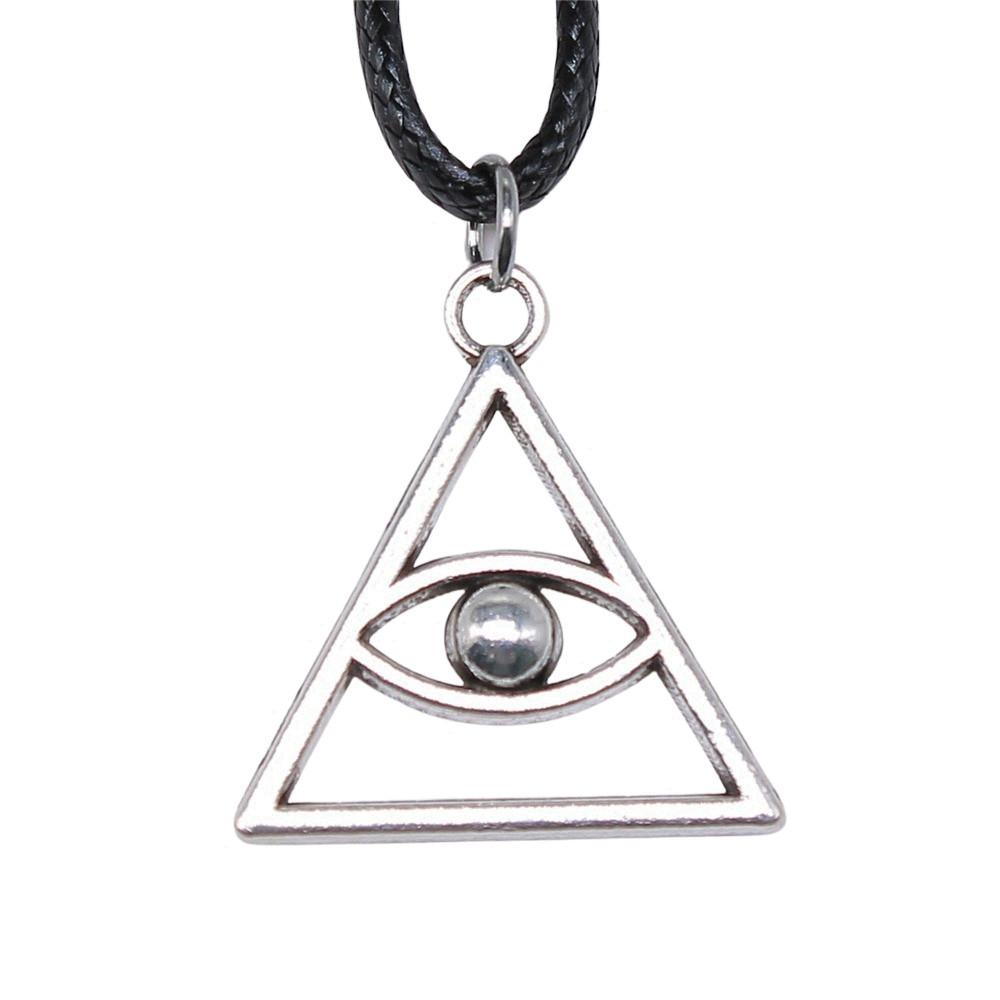 Eye of Horus Egyptian Protection Amulet Pendant Antique Bronze Metal Bridesmaid Choker Necklace High Quality