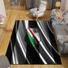 Legia Warsaw FC Home Sofa Decoration for Living Room & Bedroom, Non‑Slip Play Flannel Floor Mat for Game Room