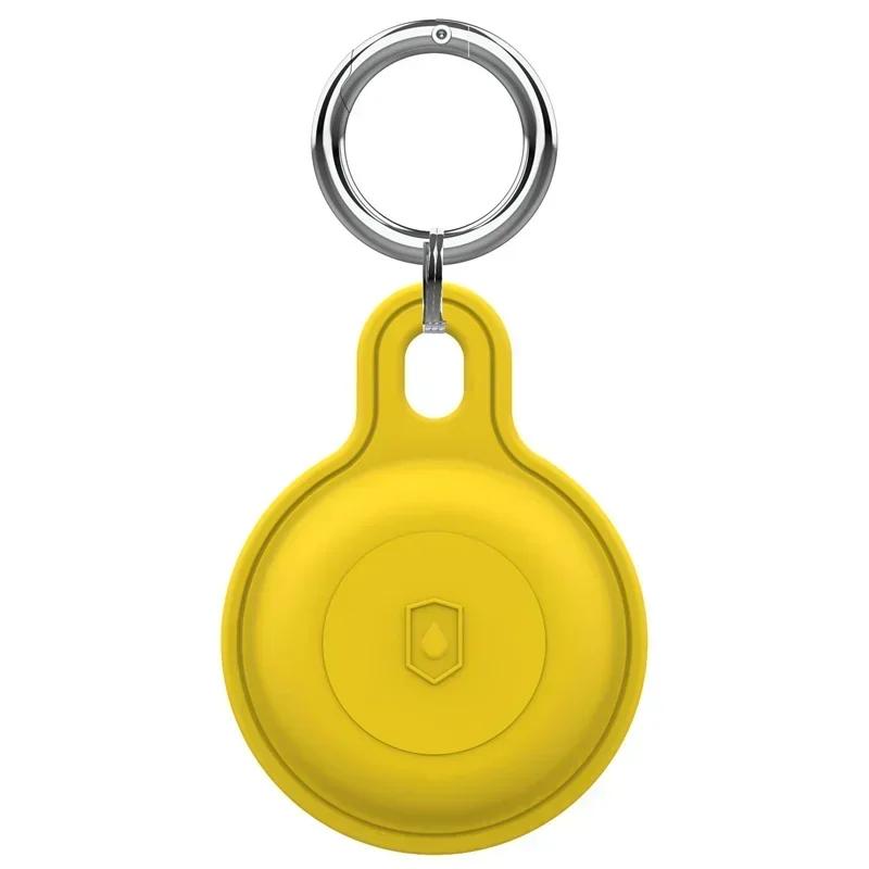 Silicon Keychain for Apple Airtags Case Protective Cover for Travel Waterproof Air Tag Holde Tracker Accessories AirTag Case