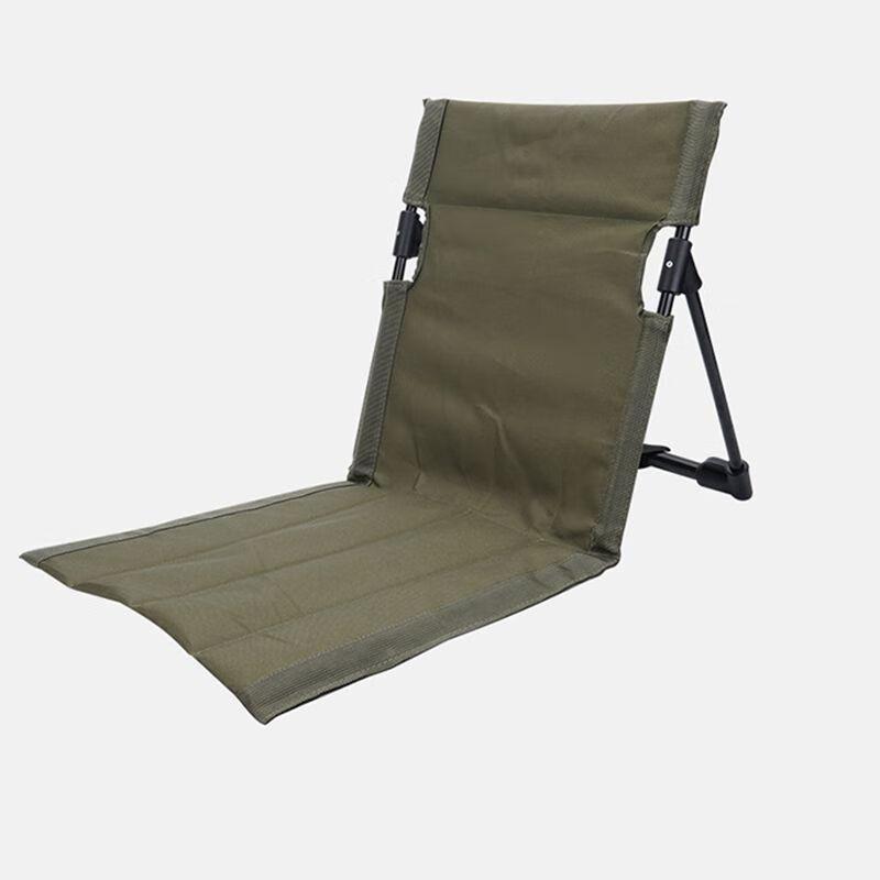 Outdoor Camping Leichter bequemer Klappstuhl Park Freizeit Strandstuhl Tragbarer einzelner Lazy Chair Rückenlehnenstuhl