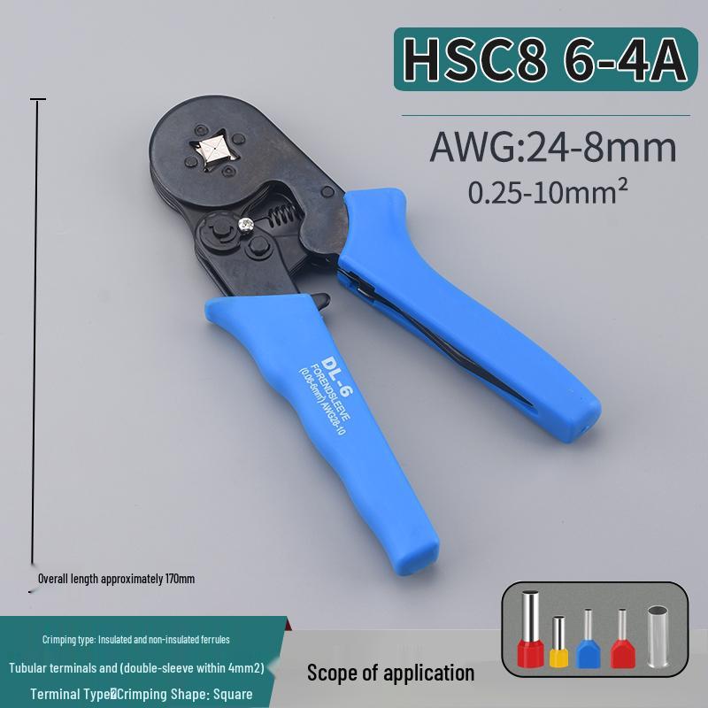 Crimping Tool SN-01BM/02/03/48B/06WF/28B for Spring Clip PH & XH2.54 DuPont Cold Crimp Terminals.
