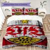 Set Copripiumino Trapuntato con Motivo VfB Stuttgart Federa Decorazione per la Casa Regalo di Compleanno (1 * copripiumino + 2 * federe senza imbottitura)97