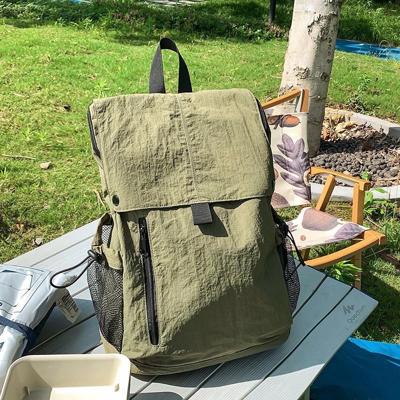 Unisex Rucksack Outdoor Leichtgewicht Koreanische Version Freizeit Tasche 2025 Neue Schultasche für Schüler Reisen Ausflüge