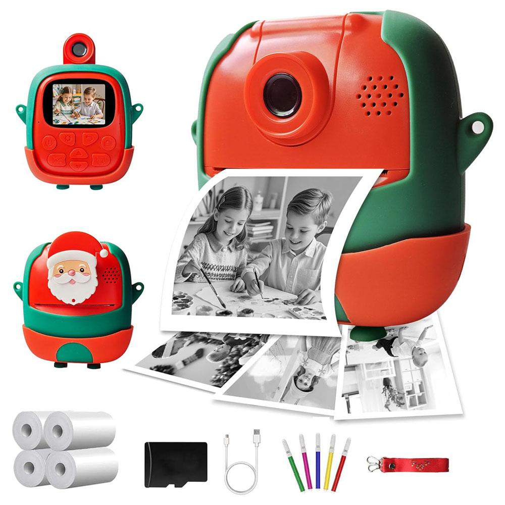 

Children s 1080P Christmas camera pocket camera for printing anytimeChristmas Halloween Birthday Gift for Boys/Girls