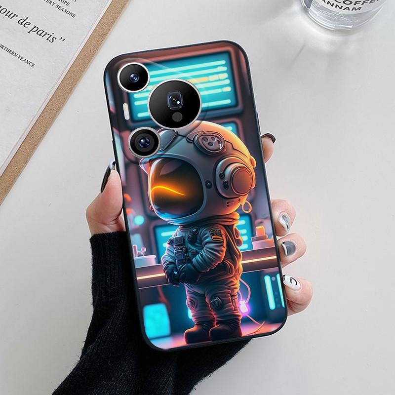 For Huawei Pura 70 Case Lovely Cartoon Flower Soft Silicone Phone Cover For Huawei Pura 70 Pro Plus Pura70 Ultra Funda Coque