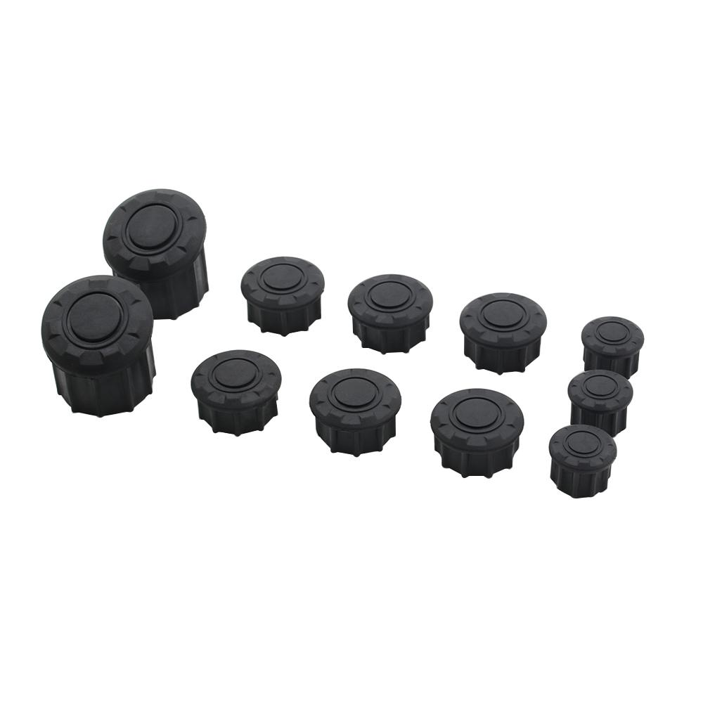 Krytky otvorů rámu Záslepky Dekor Pro BMW R1200R R1200RS 2015-2024 Sada krytek rámu motocyklu 11KS