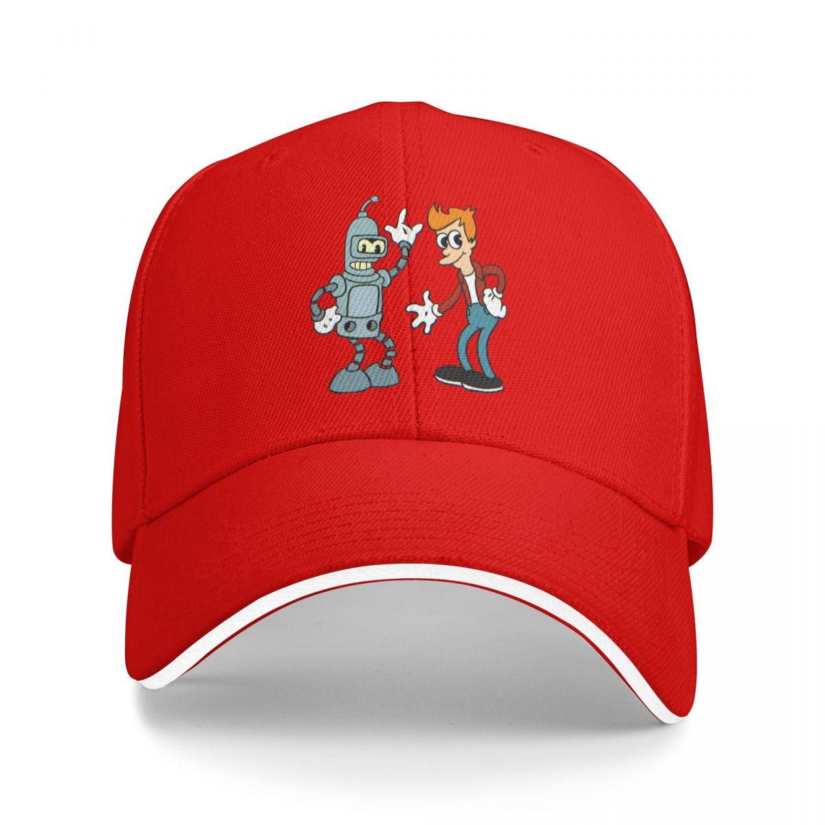 Futurama Gifts Baseball Caps Peaked Unisex Hats One Size