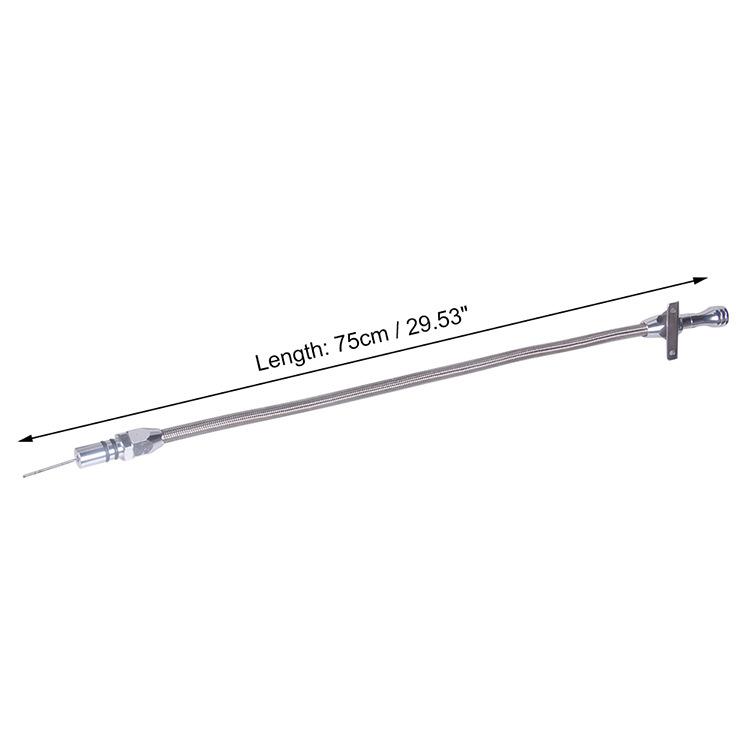 Joja de transmisie flexibilă universală din oțel inoxidabil Th350 5004 530 mm Jig de măsurare a uleiului compatibil cu Tth350 Th400 Sbc