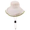 Unisex Wide Brim Sun Protection Bucket Hat - Breathable Summer Outdoor Hat