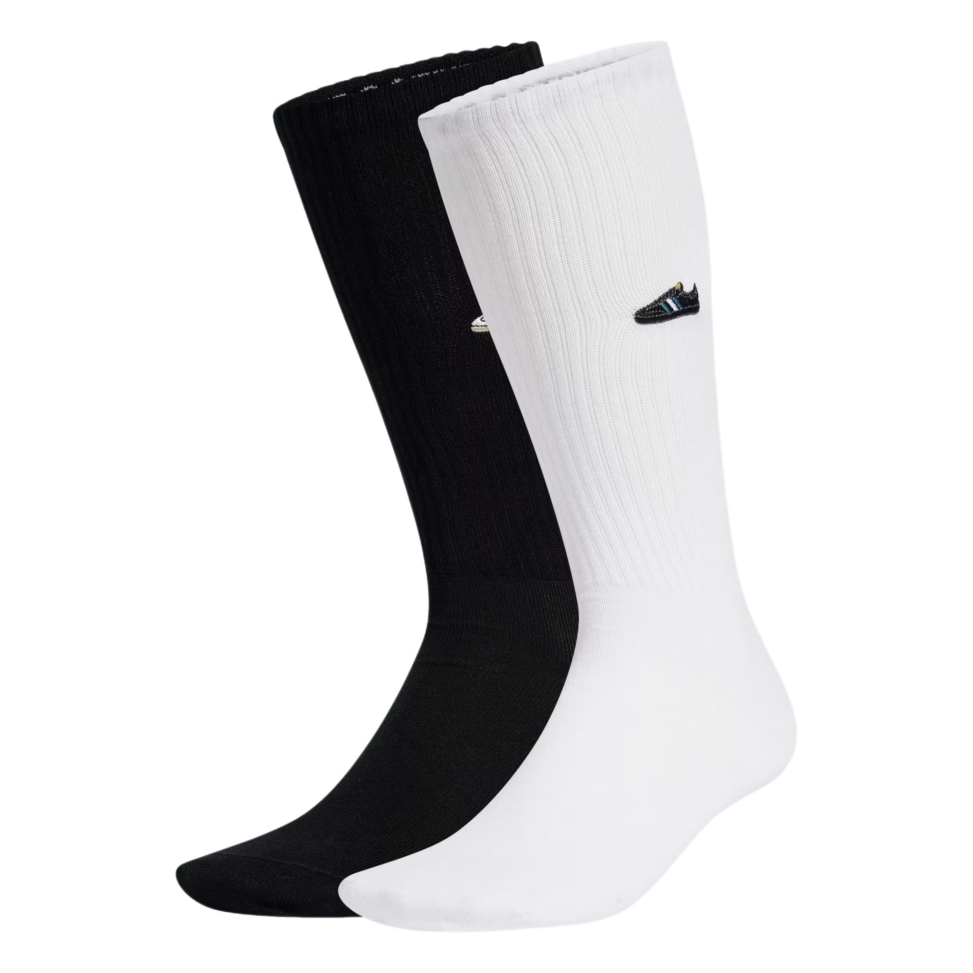 Adidas Originals Samba Crew Socks 2 Pairs IX6811 XS