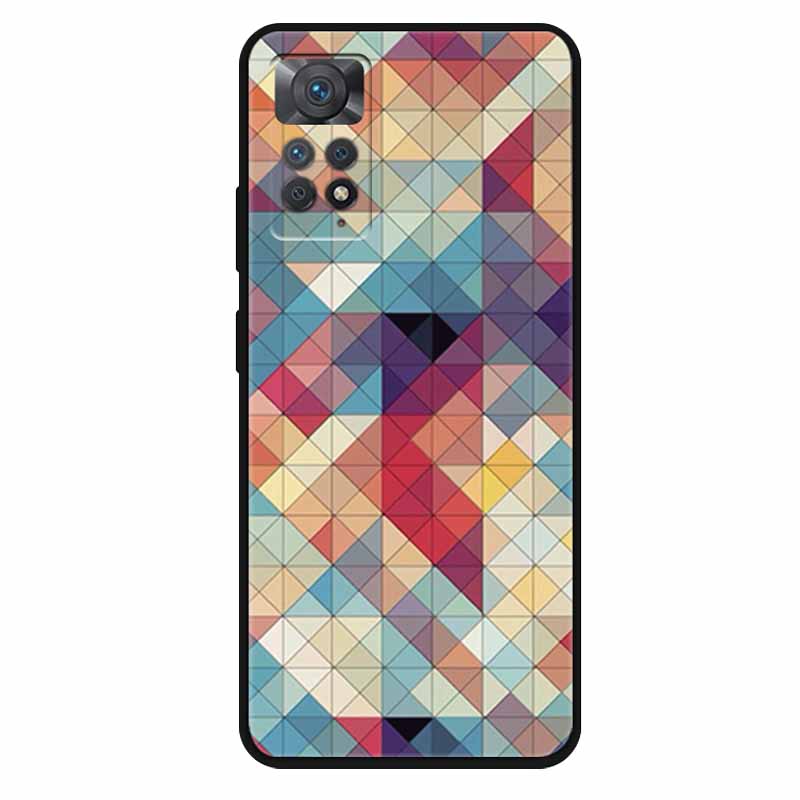 Funda For Xiaomi Redmi Note 11 Pro 5G Case Cool Space Soft Silicone TPU Covers For Xiaomi Redmi Note 11Pro 5G Wolf Protect Shell