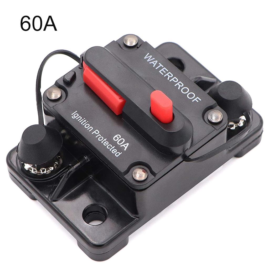 30A 40A 50A 60A 70A 80A 100A 120A 150A 200A 250A 300A AMP jistič Reset pojistky 12-48V DC Auto Loď Auto Vodotěsné