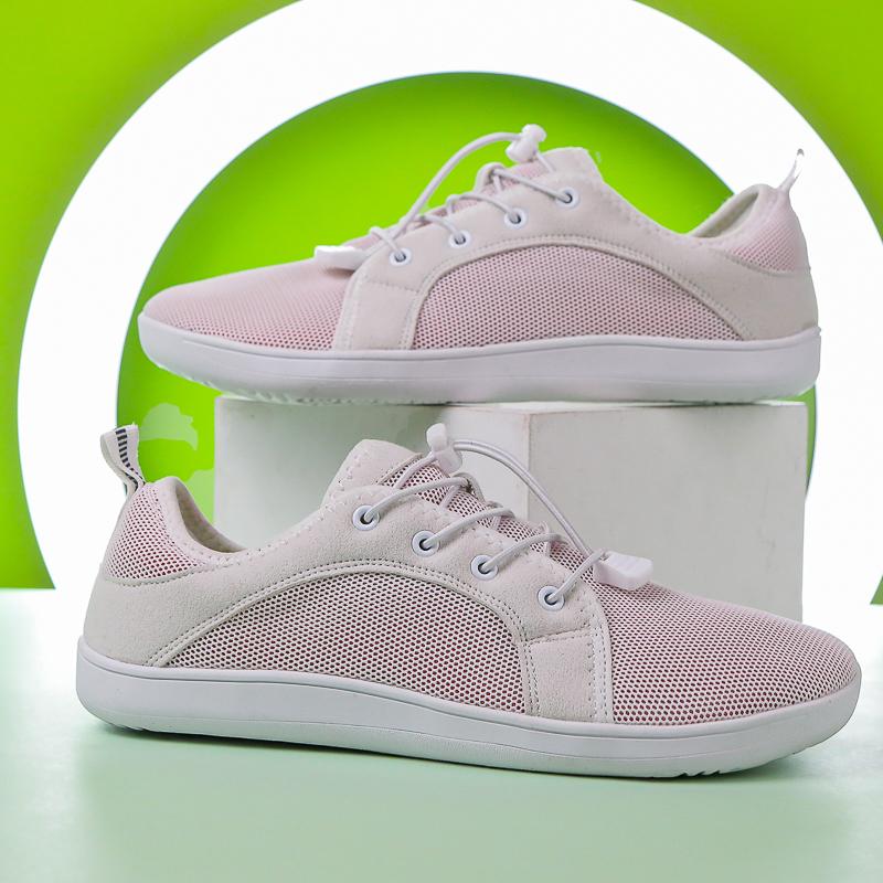 New Wide Toe Neutral Sports Shoes with Flat Mesh Summer Casual Shoes, Suitable for Comfortable Outdoor Training Tennis Men 35-46