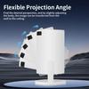 Household Small Portable Wired Wireless Mobile Phone Wall Projection Mini High Definition Pro Barrel Projector