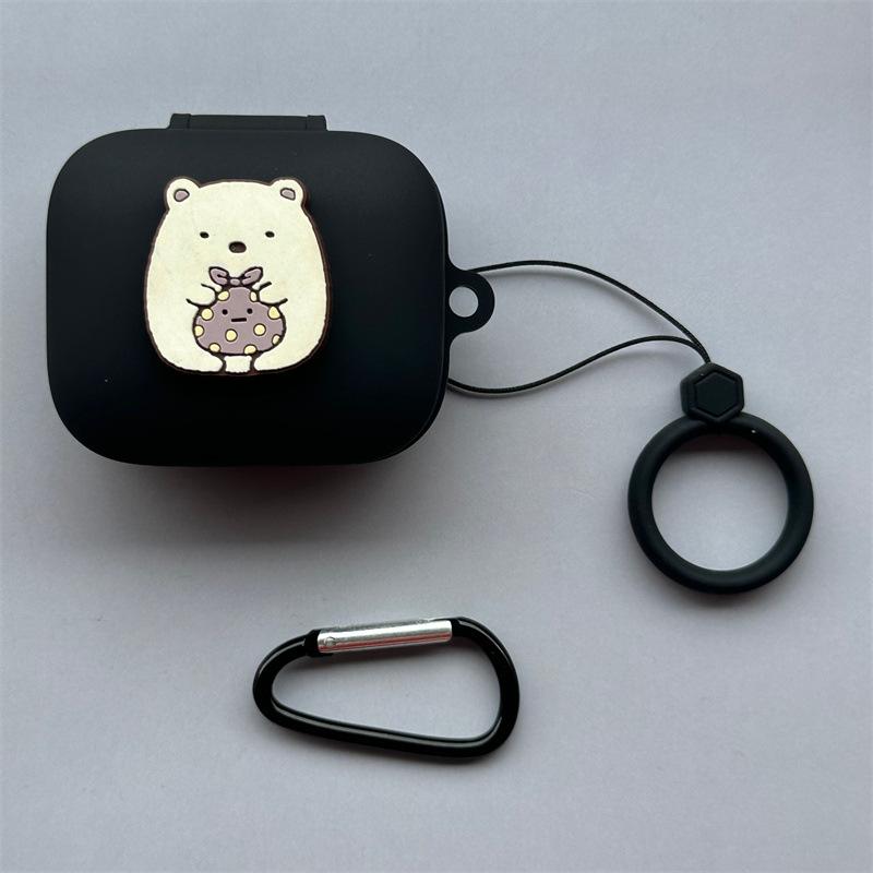 For Soundcore C10i Wireless Bluetooth Headset Case Butterfly Silicone Fashion Soft Case